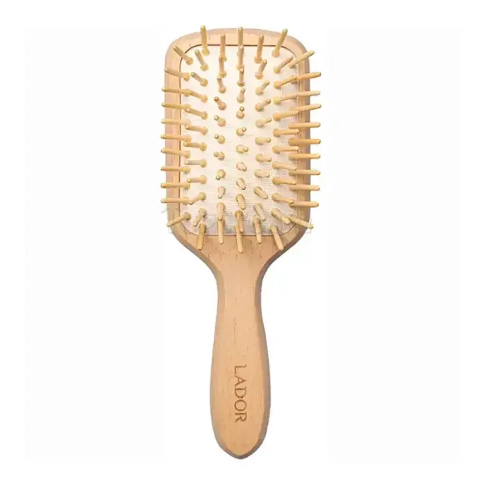 Lador Detangling Paddle Hair Brush Wood 19 cm * 4,3 cm * 6,8...