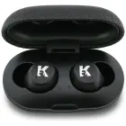 Earphone TWS Karl Lagerfeld Saffiano    Logo ENC black Foto 4