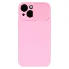 Camshield Soft maciņš telefonam iPhone 16 rozā (ar kameras aizsargu) — Foto 2