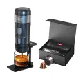 Portable 3-in-1 coffee maker with 15 bar pressure with adapter and case 80W HiBREW H4-premium NEW Фото num