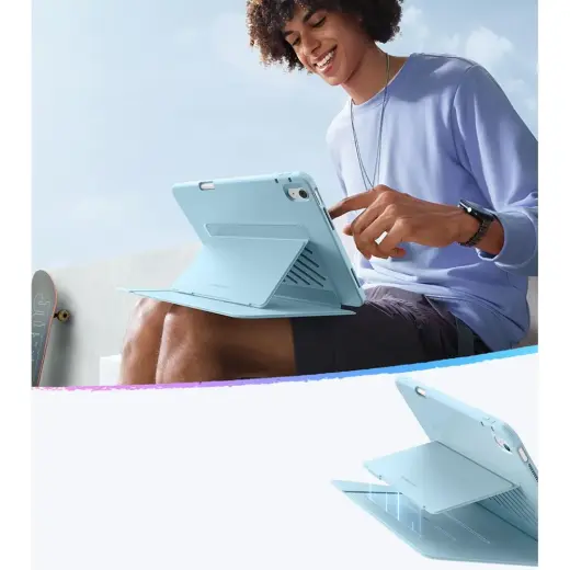 ESR FLIP HYBRID IPAD AIR 13" 1 | 2 | 2024-2025 SKY BLUE Фото num