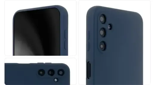 Silicon Soft Case for Samsung Galaxy S23 FE dark blue Foto 5