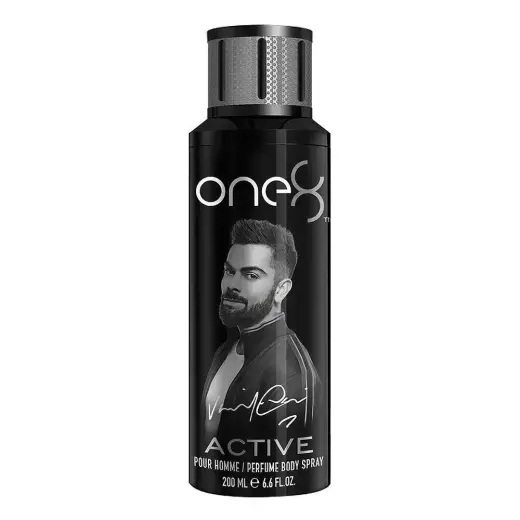 One 8, Active, Scented Spray, For Men, 200 ml