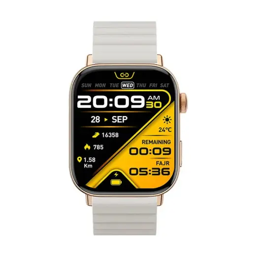 Colmi C8 Max smartwatch with magnetic strap (gold) Photo