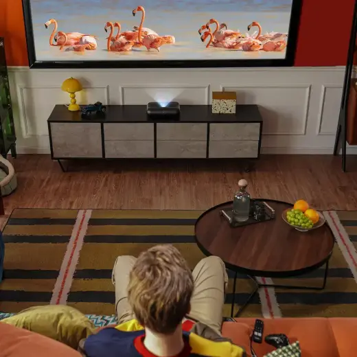 Yaber K300s Multimedia Laser RGB FullHD 1080p Projector with JBL Speakers - Black Foto 19