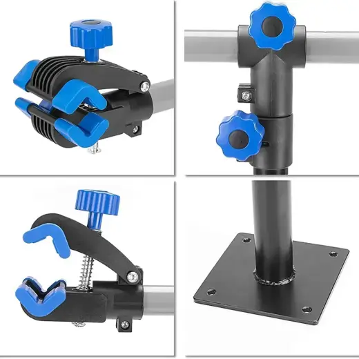 Rockbros MP-01 tabletop service stand for bicycles with knobs - black Foto 4