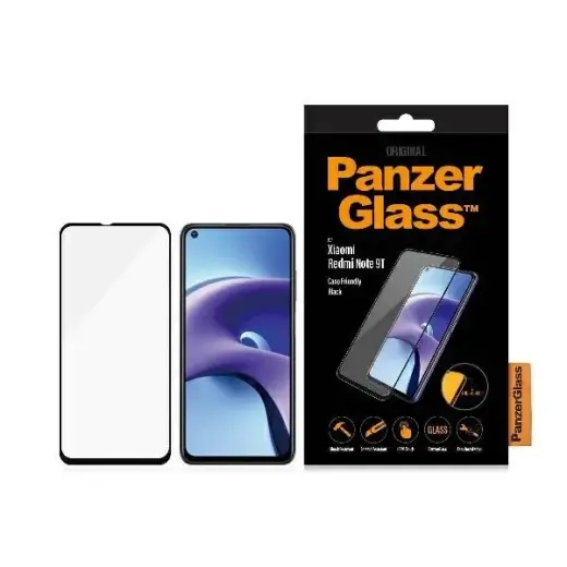 PanzerGlass E2E Regular защитное стекло для телефона Xiaomi Redmi Note 9T Case Friendly Фото num