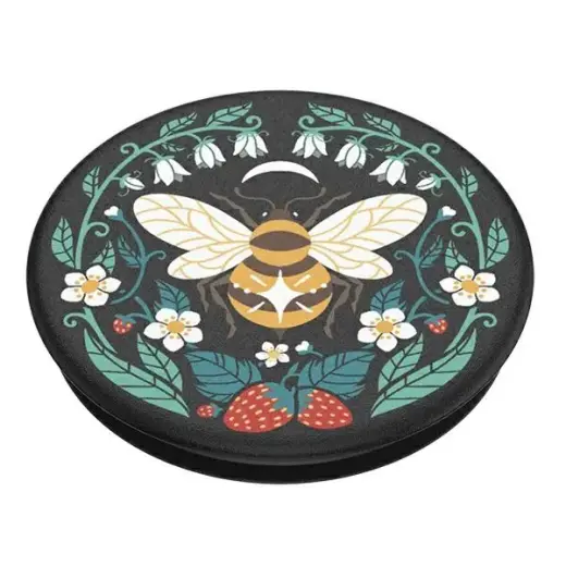 Popsockets 2 Bee Boho Phone Holder and Stand - Black Foto 2