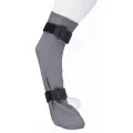 Socks with non-slip soles for dogs : Protective Sock, silicone, L: 10 cm|40 cm, grey Photo
