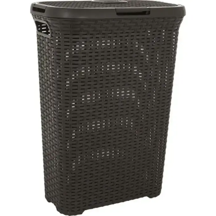 Laundry box Style 40L 44,8x26,5x61,5cm dark grey