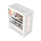 DarkFlash AIRNOVA computer case (white) + 3 fans — Foto 5