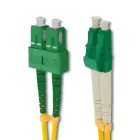 Qoltec Patchcord fiber optic SC/APC - LC/APC | Singlemode | 9/125 | G652D | Duplex | 2m — Foto 2