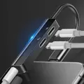 Baseus CALL52-01 Universal audio adapter with charging Lightning -> 3.5mm Black — Photo 4