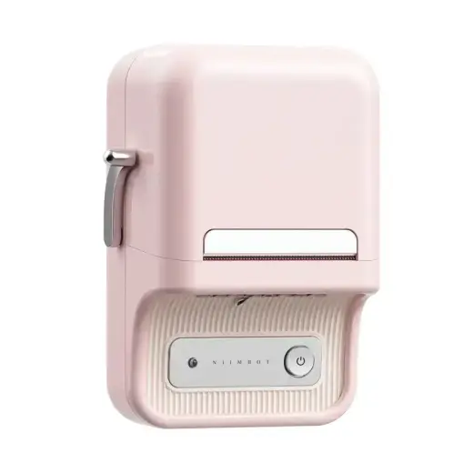 Niimbot B21S Portable Label Printer (pink) Photo