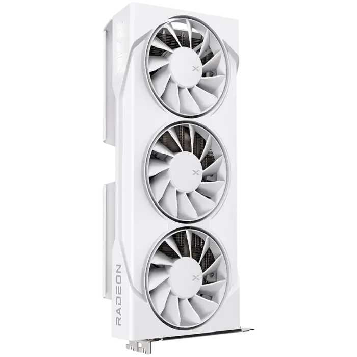 XFX Swift AMD Radeon RX 9060 XT OC White Triple Fan Gaming Edition 16GB GDDR6 128-bit HDMI 2x DP Фото num