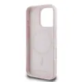 Karl Lagerfeld Liquid Silicone Double Heads MagSafe Case for iPhone 16 Pro Pink — Photo 4