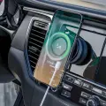 Wozinsky WUSQ-01 Car Holder with Qi Charger Compatible with MagSafe - Black Foto 6