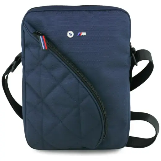 Bag BMW Nylon Pockets & Metal Logo 10" navy