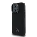 DKNY PU Leather Stack Logo Magsafe Case for iPhone 16 Pro Black — Foto 2