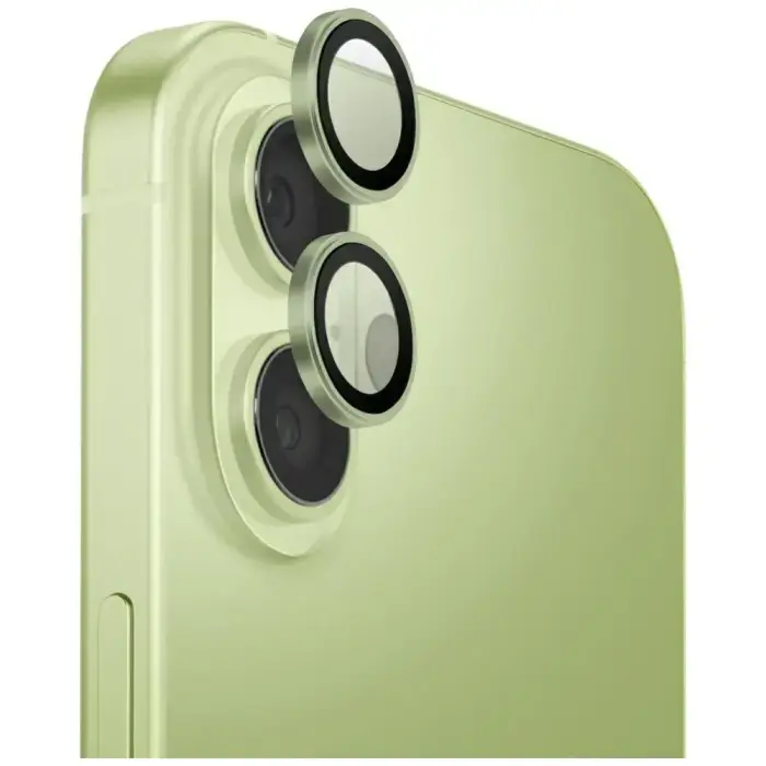 Tempered Glass for Camera Lens UNIQ Optix Aluminium Camera Lens Protector for iPhone 17 with Applica