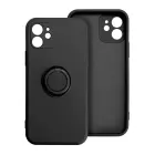 SILICONE RING case for XIAOMI Redmi 14C black — Foto 1