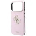 Case Guess Smooth & Big Strass Logo for iPhone 18 Pro Max / 17 Pro Max pink — Photo 6