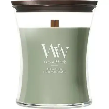 WoodWick Verdant Fig Váza ( zelený fíkovník ) - Vonná svíčka 609.5g