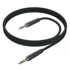 Borofone Cable AUX BL23 Refinado - jack 3,5mm to jack 3,5mm - 1 metre black Photo