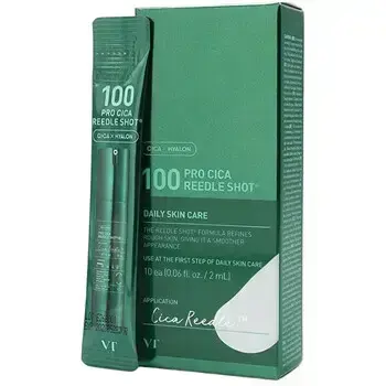 VT Cosmetics Pro Cica Reedle Shot 100 Serum Set - Dárková sada 2ml