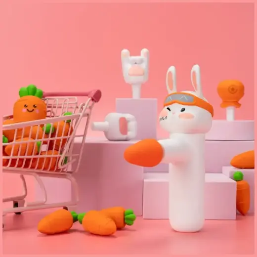 Mini massage gun 4smarts ACECOOL Rabbit white Foto 10