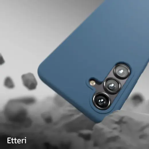 Etteri Silicone case for Samsung Galaxy S24 Plus dark blue Foto 10