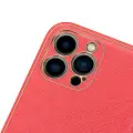 Dux Ducis Yolo elegant case made of soft TPU and PU leather for iPhone 13 Pro Max red Photo