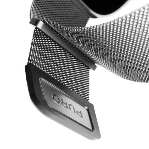 Puro Milanese Stainless Steel Apple Watch Band 38|40|41mm - Silver Фото num