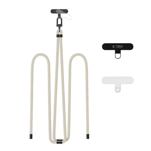 TECH-PROTECT C7S ROPE CROSSBODY STRAP TAUPE|BLACK Фото num