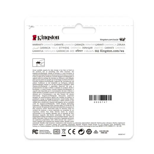 Kingston memory card 64GB microSDXC Endurance cl. 10 UHS-I 95 MB|s Фото num