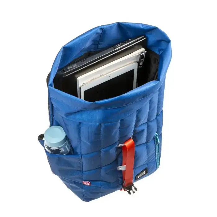 Mugursoma ZIPIT Puffer, Premium, zila Foto 3