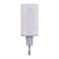 Baseus GAN6 Pro Fast Charger, 2xUSB-C + 2xUSB, 65W (purple) Foto 3