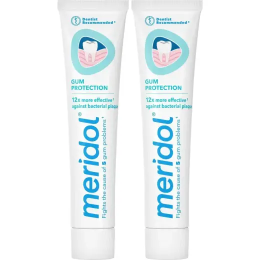 Meridol, Dentifricio, Zahnfleischschutz-Zahnpasta 2 X 75 Ml