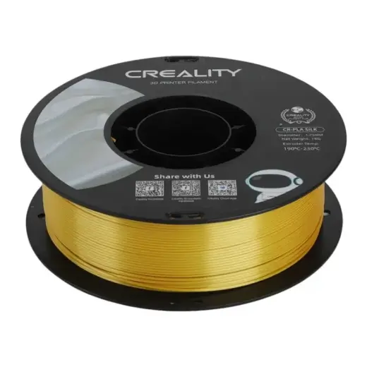 CR-Silk PLA Filament Creality (Gold) Foto 3