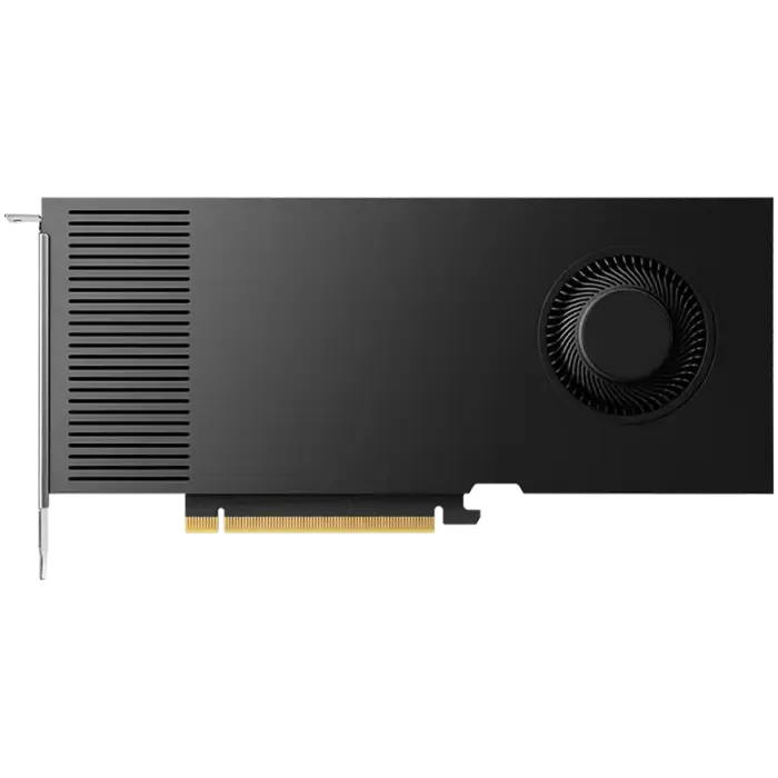 PNY NVIDIA RTX 4000 Ada Generation OEM Version, PCI-Express x16 Gen 4.0, Single Slot, 20 GB GDDR6 ECC 160-bit, HDCP 2.2 and HDMI 2.0 support with opt. adapter