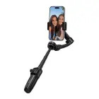 Gimbal with 3-axis stabilization and remote control Hoco K91 black — Foto 4