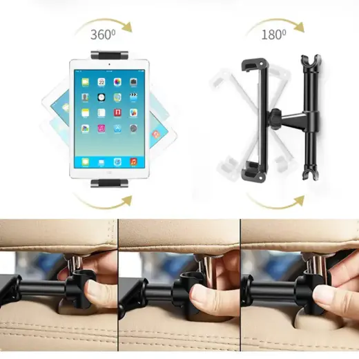 Blavec Car holder BH-17 to headrest (BH17-HRB) black Foto 7