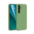 Etteri Silikona telefona maciņš Samsung Galaxy S25 Plus gaiši zaļš Foto 1