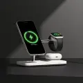 RINGKE 3IN1 QI2 MAGNETIC MAGSAFE WIRELESS CHARGER WHITE Фото num