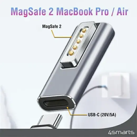 4smarts Adapter USB-C PD 100W Magsafe 2 540466 Foto 5