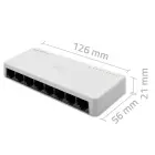 Qoltec Network SWITCH | 8 x RJ45 port | 100Mbps | Fast Ethernet | LAN Foto 8