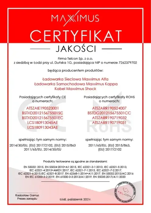 CAR CHARGER  MX KAPPA 18W PD+QC, USB-A+C  + TYPE-C/LIGHTNING CABLE 20W PD WHITE Foto 4