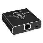 Qoltec Splitter Ethernet mini SWITCH 1x3 RJ45 | 1000Mb/s | USB-C | Aluminium Foto 10