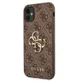 Guess case for iPhone 11 | XR from the 4G Big Metal Logo series - brown Photo