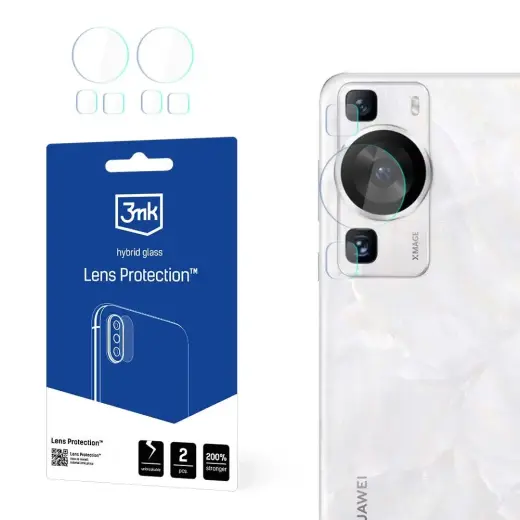 3mk Lens Protectionâ¢ hybrid camera glass for Huawei P60 Pro Foto 1